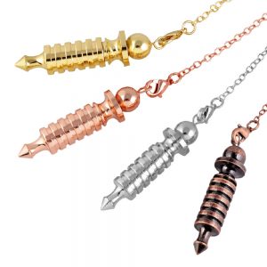 metal 6 discs dowsing pendulum