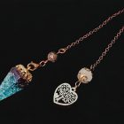 Aquamarine Crystal Pendulum