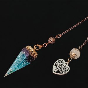 Aquamarine Crystal Pendulum