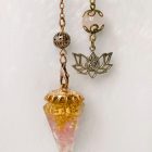 Aquamarine Crystal Pendulum