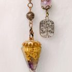 Aquamarine Crystal Pendulum