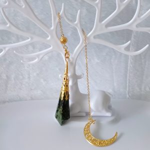 peacock eye crystal pendulum