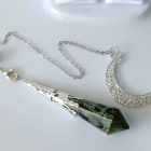 peacock eye crystal pendulum