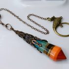 7 chakra crystal pendulum